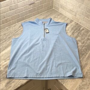 johnnie-O Light Blue Men's Vest